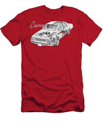 Chevrolet Caprice T-Shirts - Fine Art America