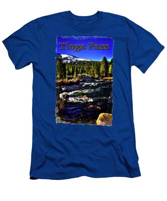 Sierra Nevada Mountain Range T-Shirts