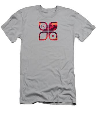 Red Abstract T-Shirts