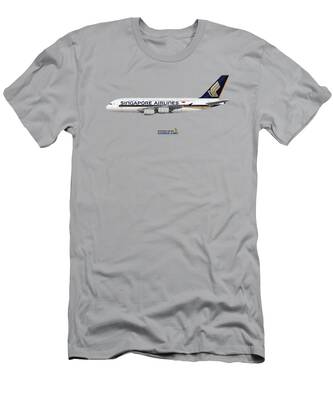 Gift for Pilot Airbus 380 Airplane Tshirt Aviation Tshirt Airplane Clothing Short-Sleeve Unisex T-Tshirt
