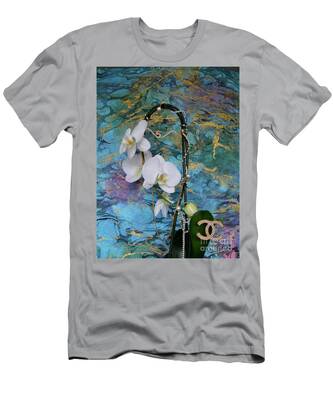 Cheap Chanel Floral Dripping Logo T Shirt - Shirt Low Price