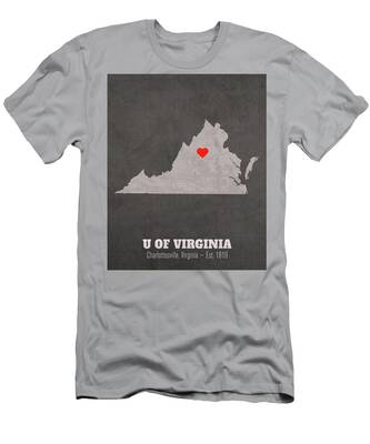 University of Virginia Cavaliers Long Sleeve T-Shirt - I Love CVille