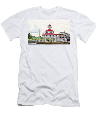 Lake Pontchartrain Louisiana, T-Shirt Small / Navy