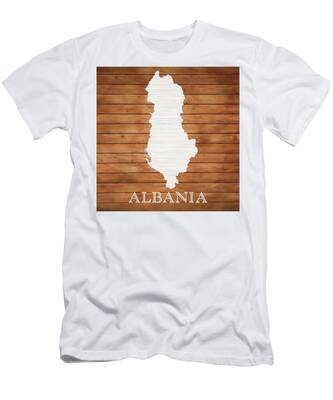 Designs Similar to Albania Rustic Map On Wood
