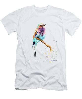 Lilac-breasted Roller T-Shirts