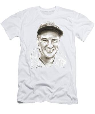 Lou Gehrig T-Shirts for Sale - Fine Art America
