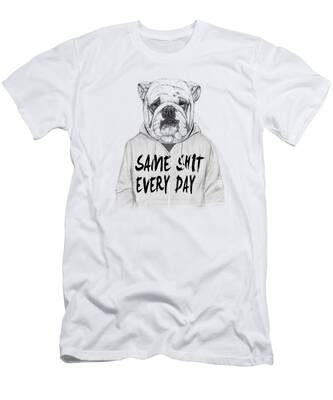Manifold Søjle tankevækkende Funny Dog T-Shirts for Sale - Fine Art America