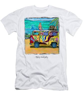 Volkswagen The Original Camper Peinture éclaboussures Art T-shirt femme 