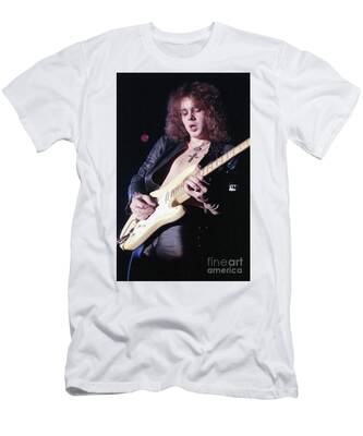 Kleding Herenkleding Overhemden & T-shirts T-shirts T-shirts met print Zeldzame Vintage Yngwie Malmsteen tour band gitarist legendarisch t-shirt 
