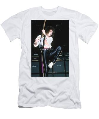 Zeldzame Vintage Yngwie Malmsteen tour band gitarist legendarisch t-shirt Kleding Herenkleding Overhemden & T-shirts T-shirts T-shirts met print 