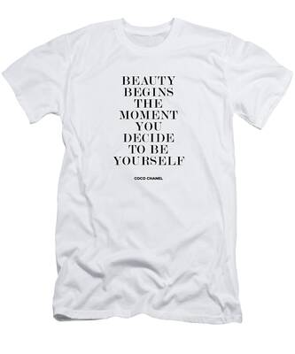 Coco Chanel Quote Simplicity Is Elegance Confident And Empowering T-Shirt  Tees With Attitude Hoodie - DadMomGift