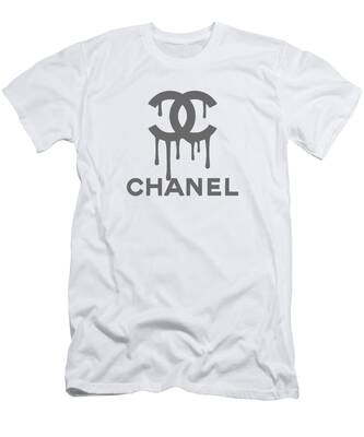 Vtg 90s Chanel Paris Embroidered Bootleg Men039s Red XL TShirt Single  Stitch  eBay