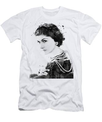Coco Chanel T-Shirts for Sale - Fine Art America