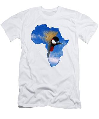 Red-crowned Crane T-Shirts