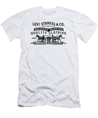 Levi Strauss Jeans T-Shirts for Sale - Fine Art America