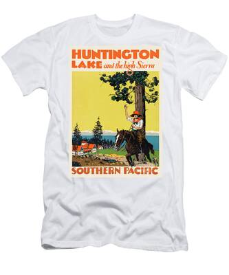 20018 Southern Pacific Vintage Tehachapi Loop Railroad T-Shirt Tee Shirt