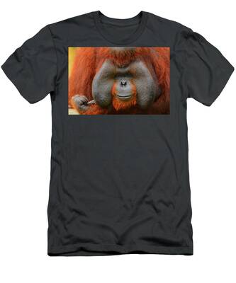 Bornean Orangutan Close Up T-Shirts
