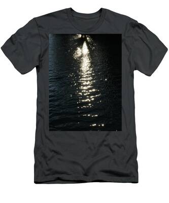 Sun Setting Low Over Lake T-Shirts