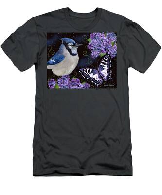 Lilacs And Butterflies T-Shirts