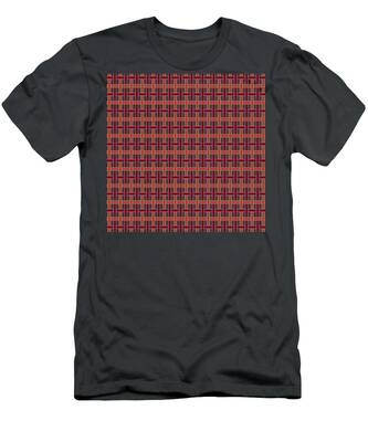 Textured With Geometric Designs T-Shirts