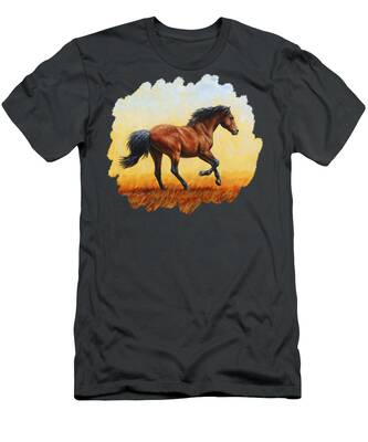 Horse Oil Paintings T-Shirts