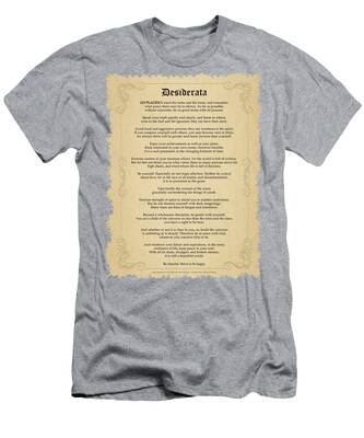 Desiderata Poem T-Shirts