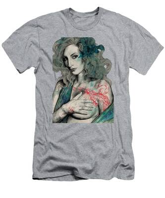 Female Nude Erotic Ink T-Shirts