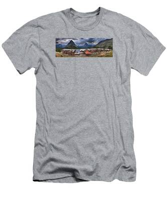 Storms Over Many Glacier T-Shirts