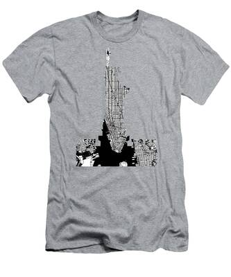 Manhattan Map T-Shirts