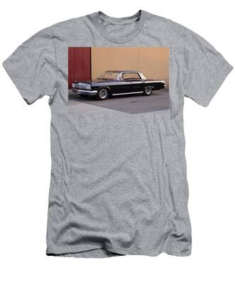 1963 Green Chevy Impala Custom Hot Rod Diner T-Shirt 63 Muscle Car Tees 