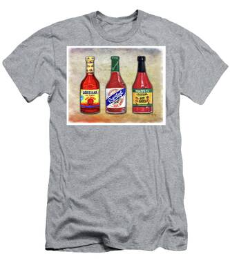 Louisiana Hot Sauce T-Shirts for Sale - Fine Art America