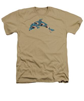 Jumping Dolphin Heathers T-Shirts
