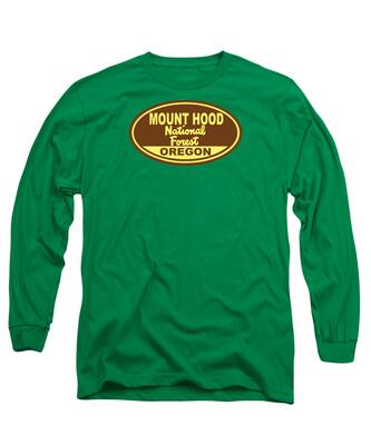 Mt Hood Long Sleeve T-Shirts