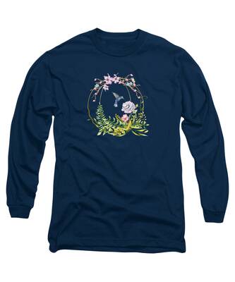 Cherry Blossoms Long Sleeve T-Shirts