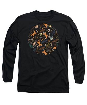 Warm Color Long Sleeve T-Shirts