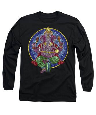Hindu God Ganesha Long Sleeve T-Shirts