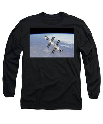 Space Station Long Sleeve T-Shirts