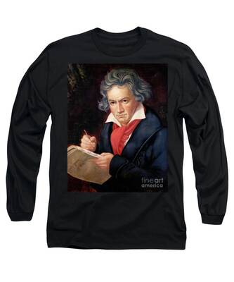 Ludwig Van Beethoven Long Sleeve T-Shirts