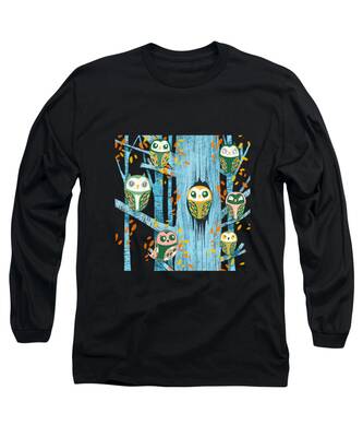 Birch Forest Long Sleeve T-Shirts