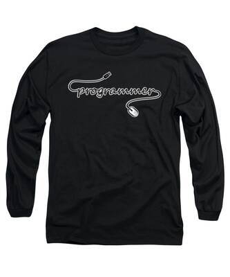 Computer Mouse Long Sleeve T-Shirts