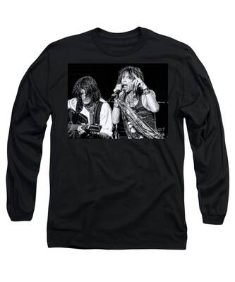 Black and White Rock and Roll Photographs Long Sleeve T-Shirts