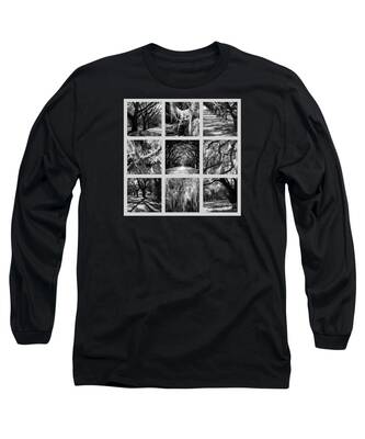 Lacy Collage Long Sleeve T-Shirts