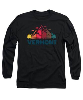 Burlington Vermont Long Sleeve T-Shirts
