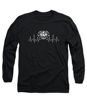 Firefighters In Action Long Sleeve T-Shirts