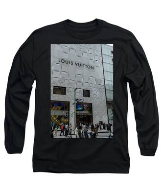 Louis Vuitton Long-sleeved Graphic Shirt