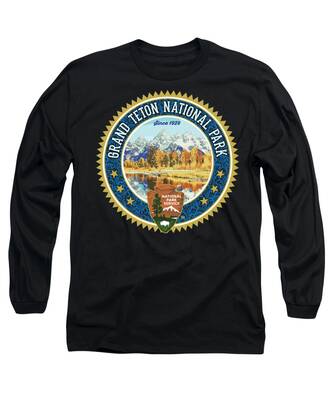 Teton National Park Long Sleeve T-Shirts