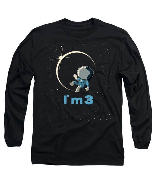 Space Ship Long Sleeve T-Shirts