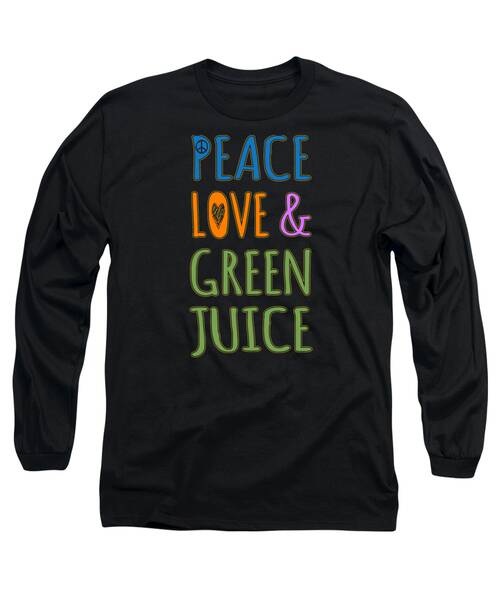 Green Peace Long Sleeve T-Shirts