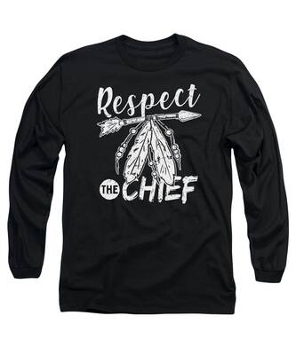 Native American Chief Long Sleeve T-Shirts