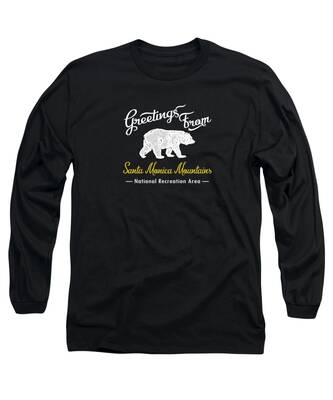 Santa Monica Mountains Long Sleeve T-Shirts